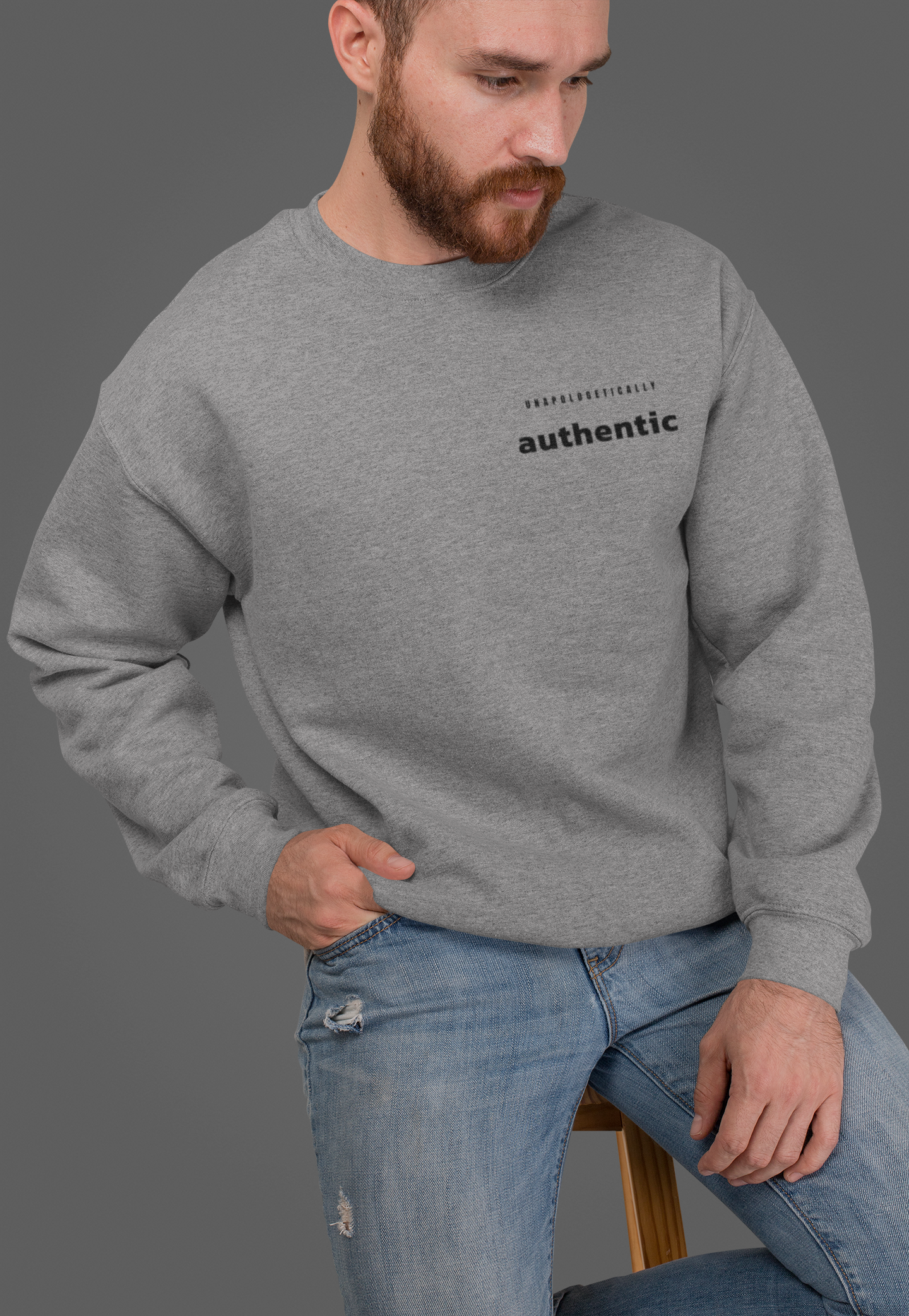 Unapologetically Authentic Heavyweight Sweatshirt