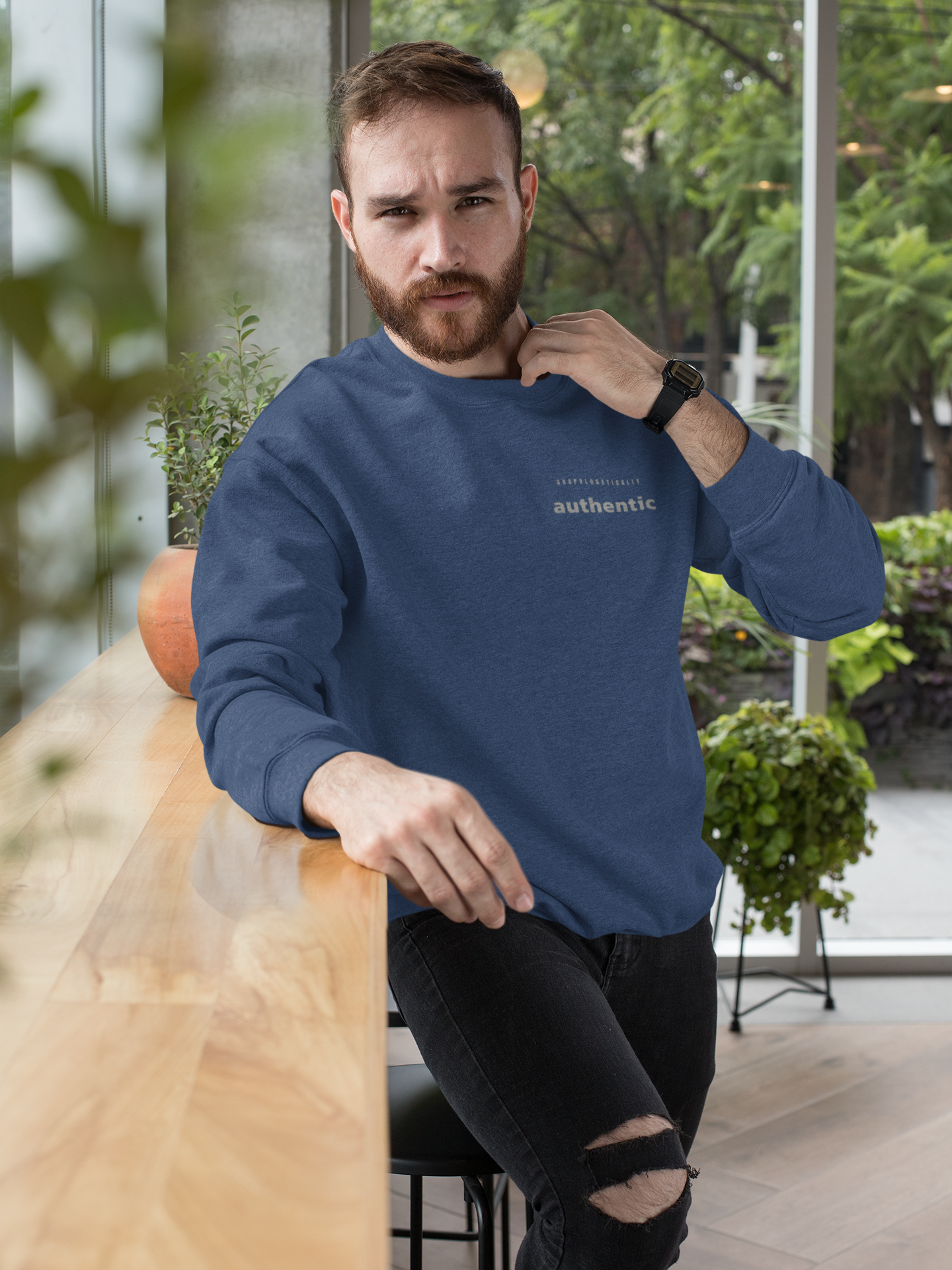 Unapologetically Authentic Heavyweight Sweatshirt