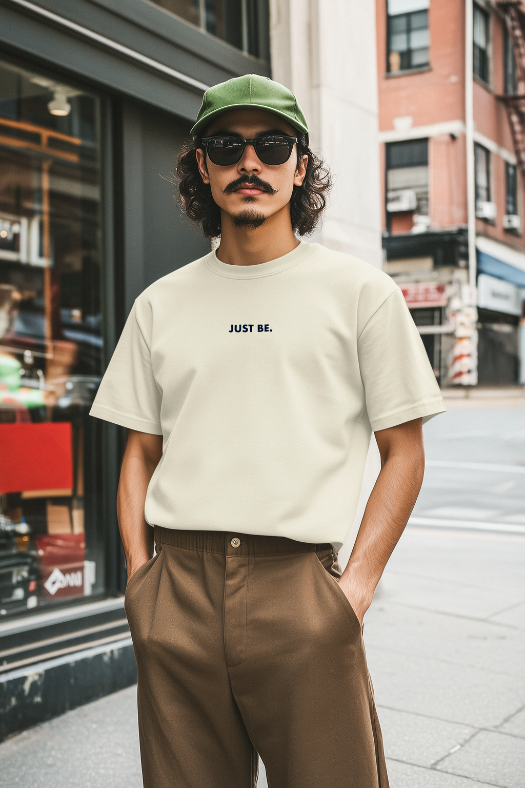 Just Be - Oversized Heavyweight Tee