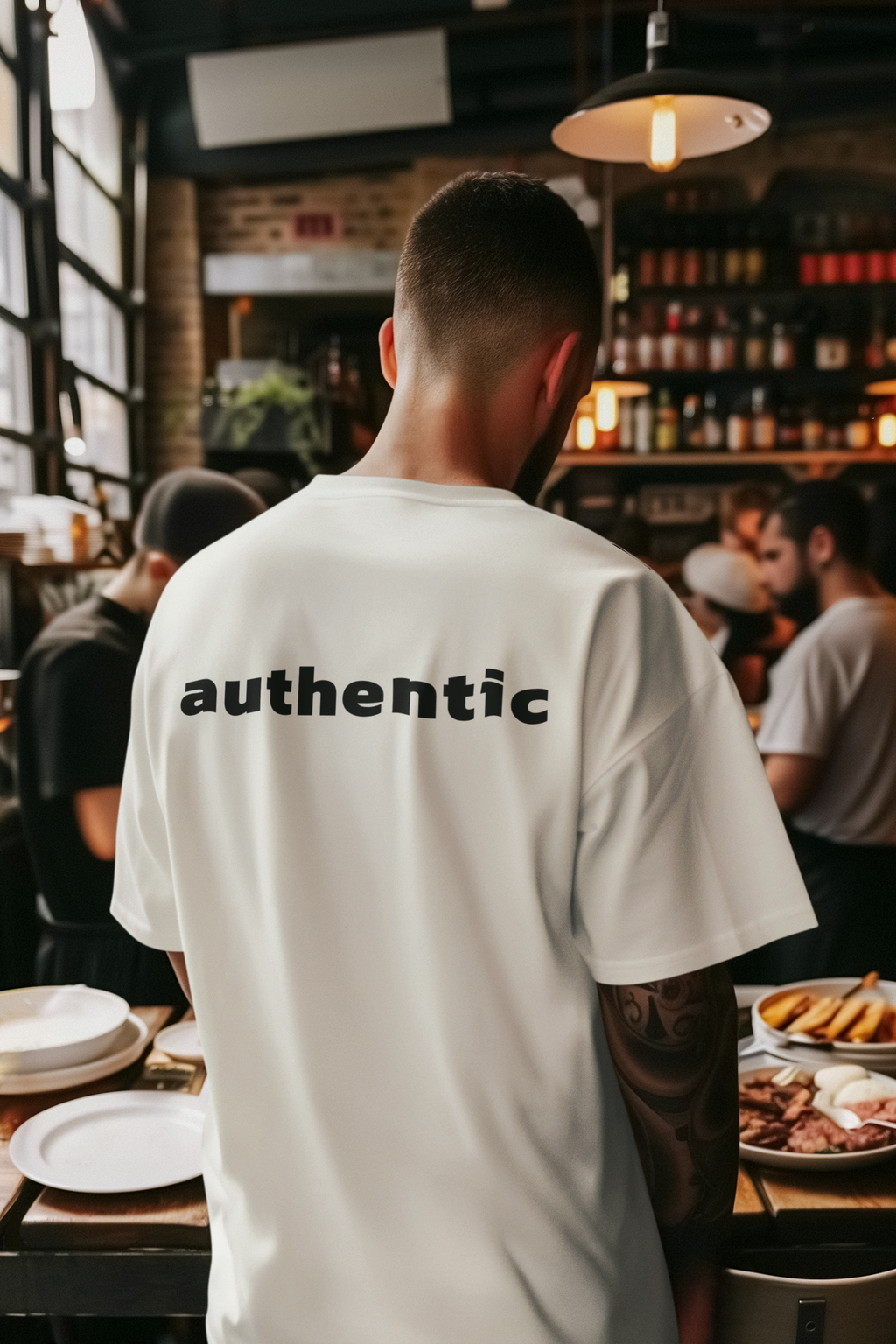 Just Be - Oversized Midweight Tee