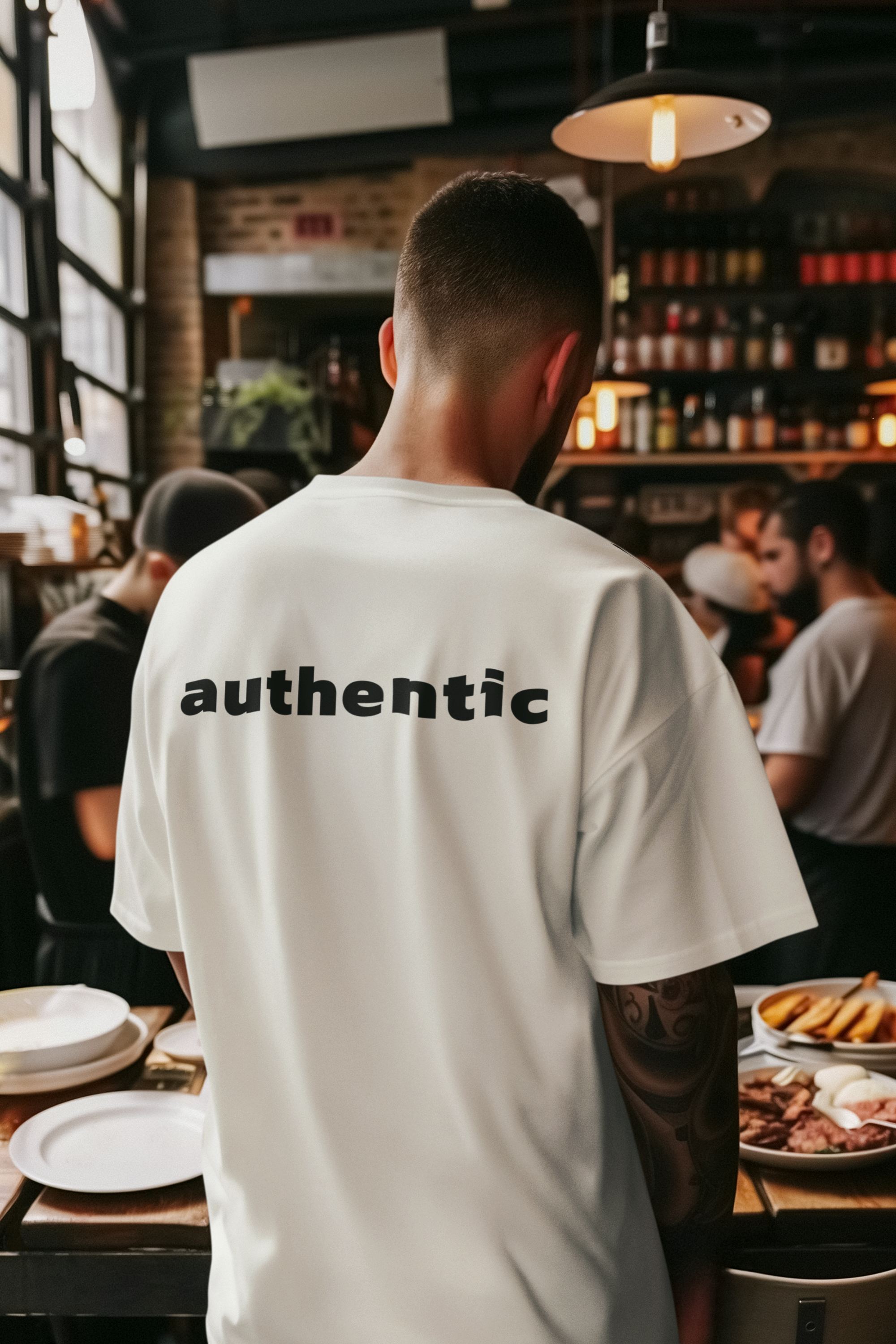 Just Be - Oversized Midweight Tee