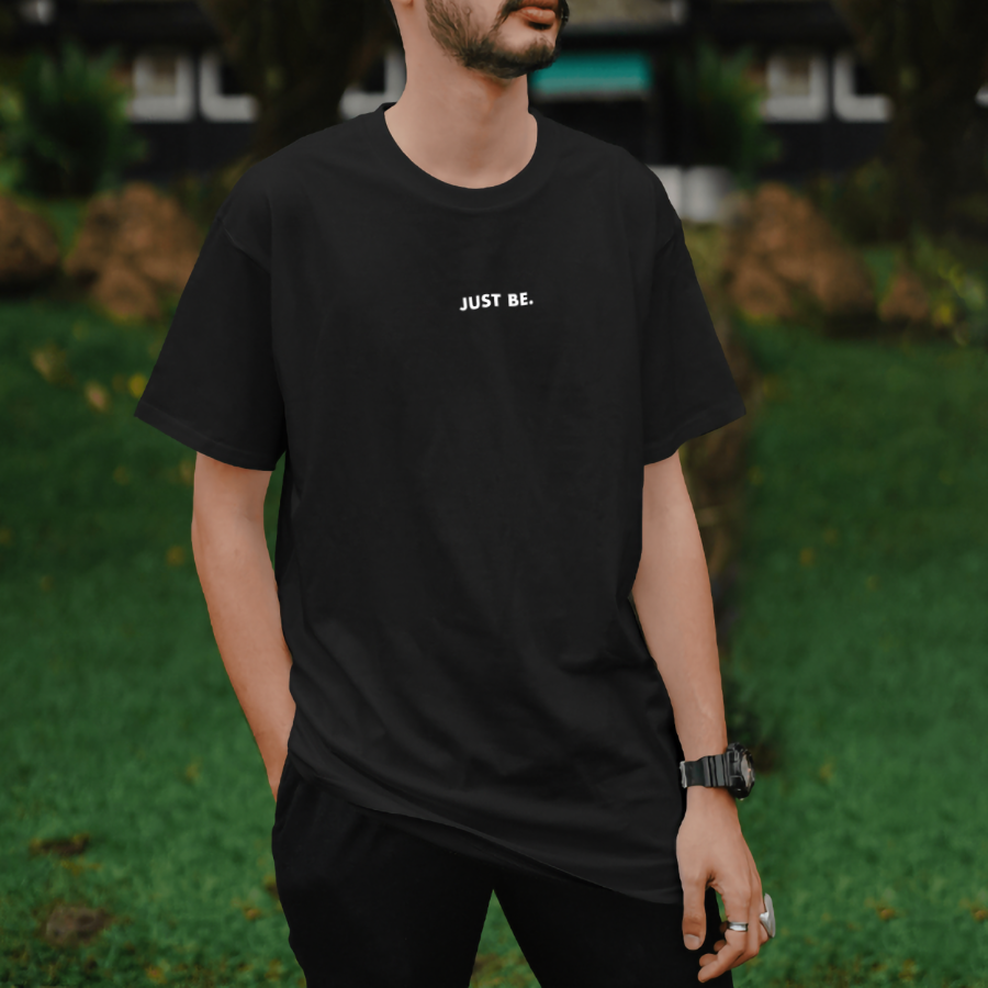 Just Be - Oversized Heavyweight Tee