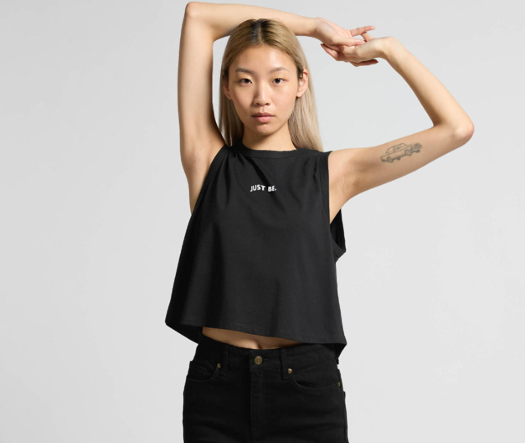 Just Be Women's Crop Tank