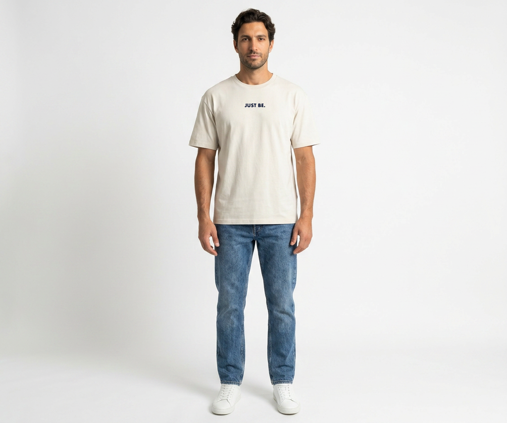 Just Be Oversized Midweight Tee
