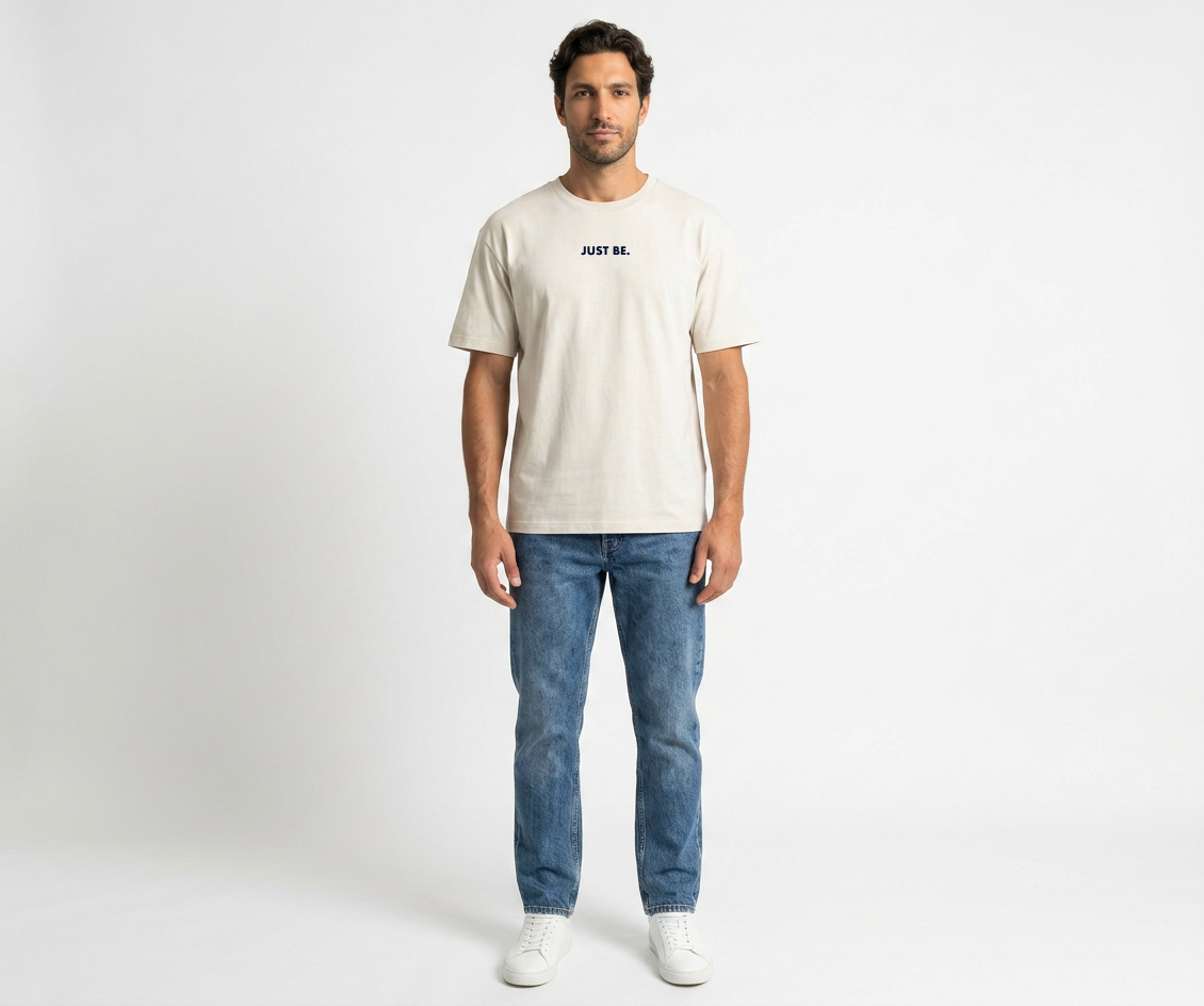 Just Be Boxy Block Tee