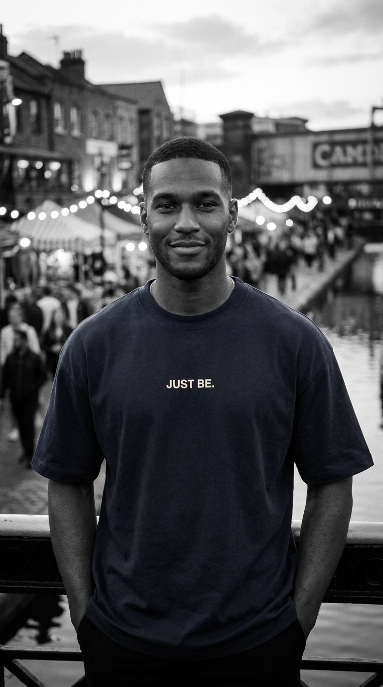 Just Be Boxy Block Tee
