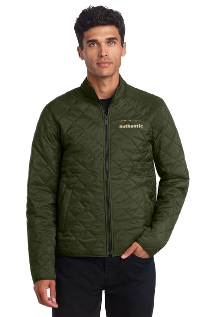 Unapologetically Authentic Men's Quilted Full-Zip Jacket