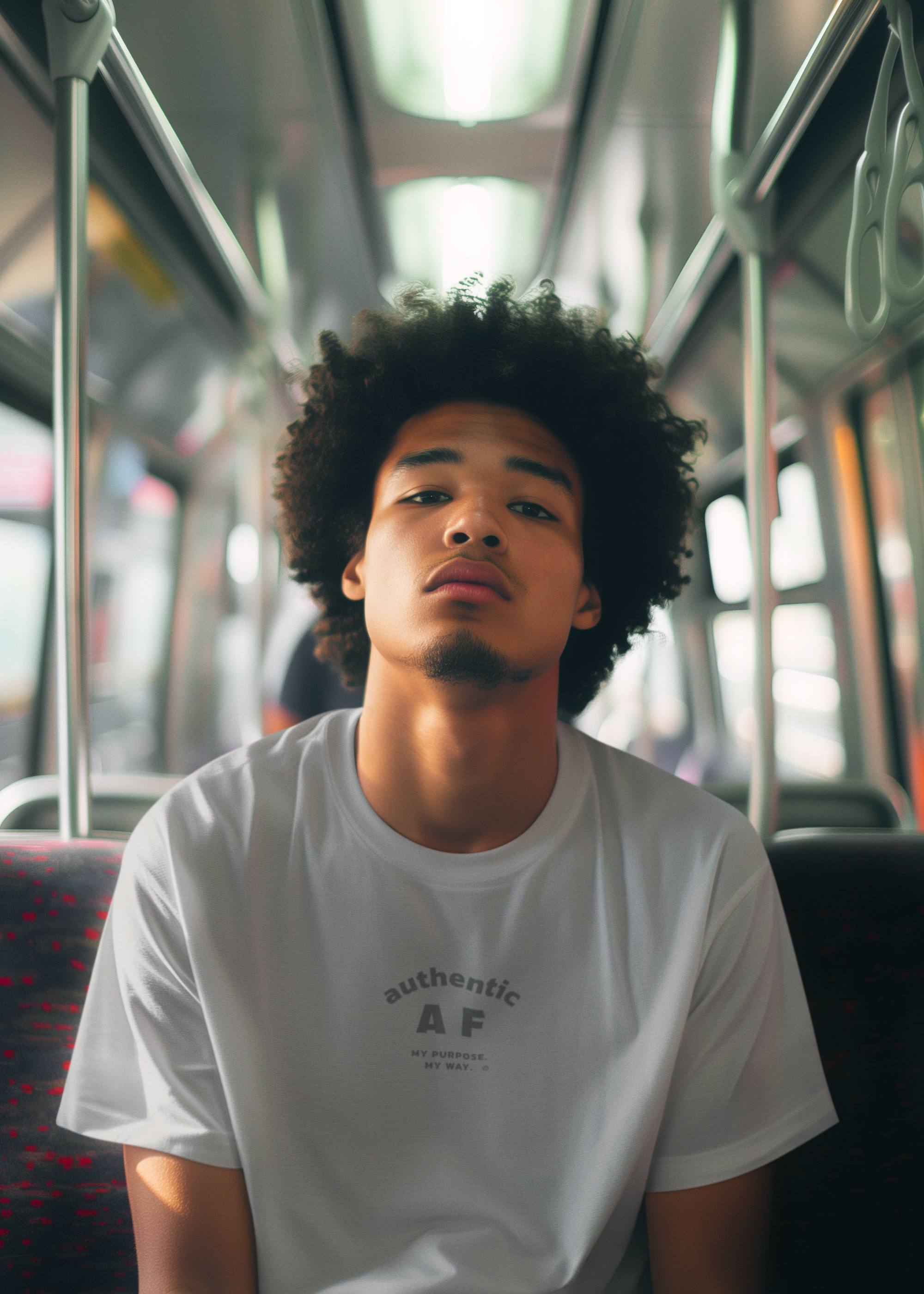 Authentic AF Heavy Loose Faded Tee