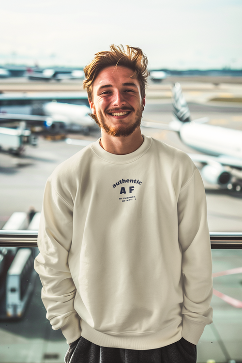 Authentic AF Heavy Crewneck