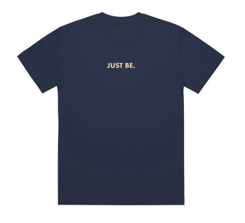Just Be - Oversized Midweight Tee