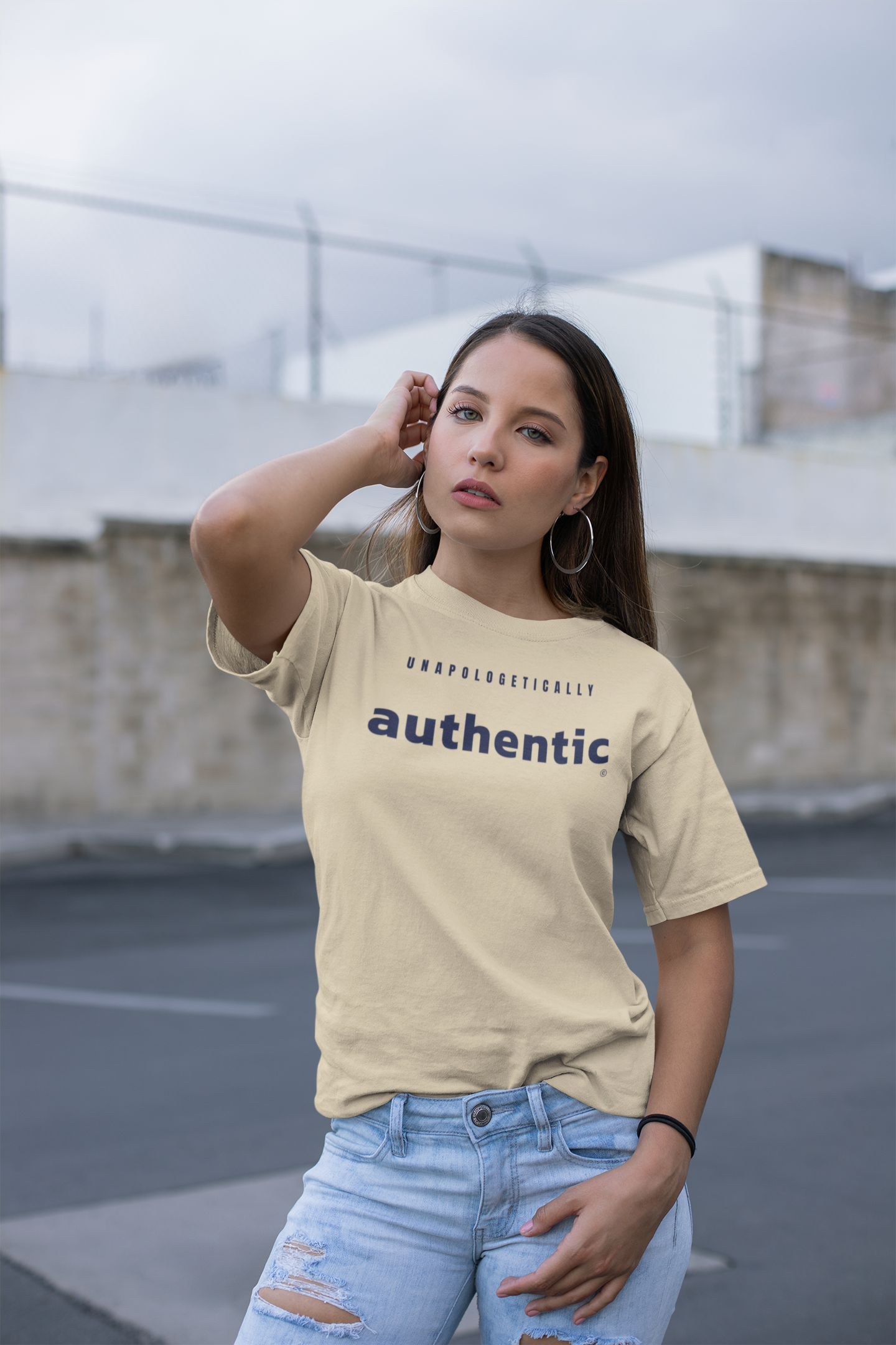 Unapologetically Authentic Women's Midweight T-Shirt