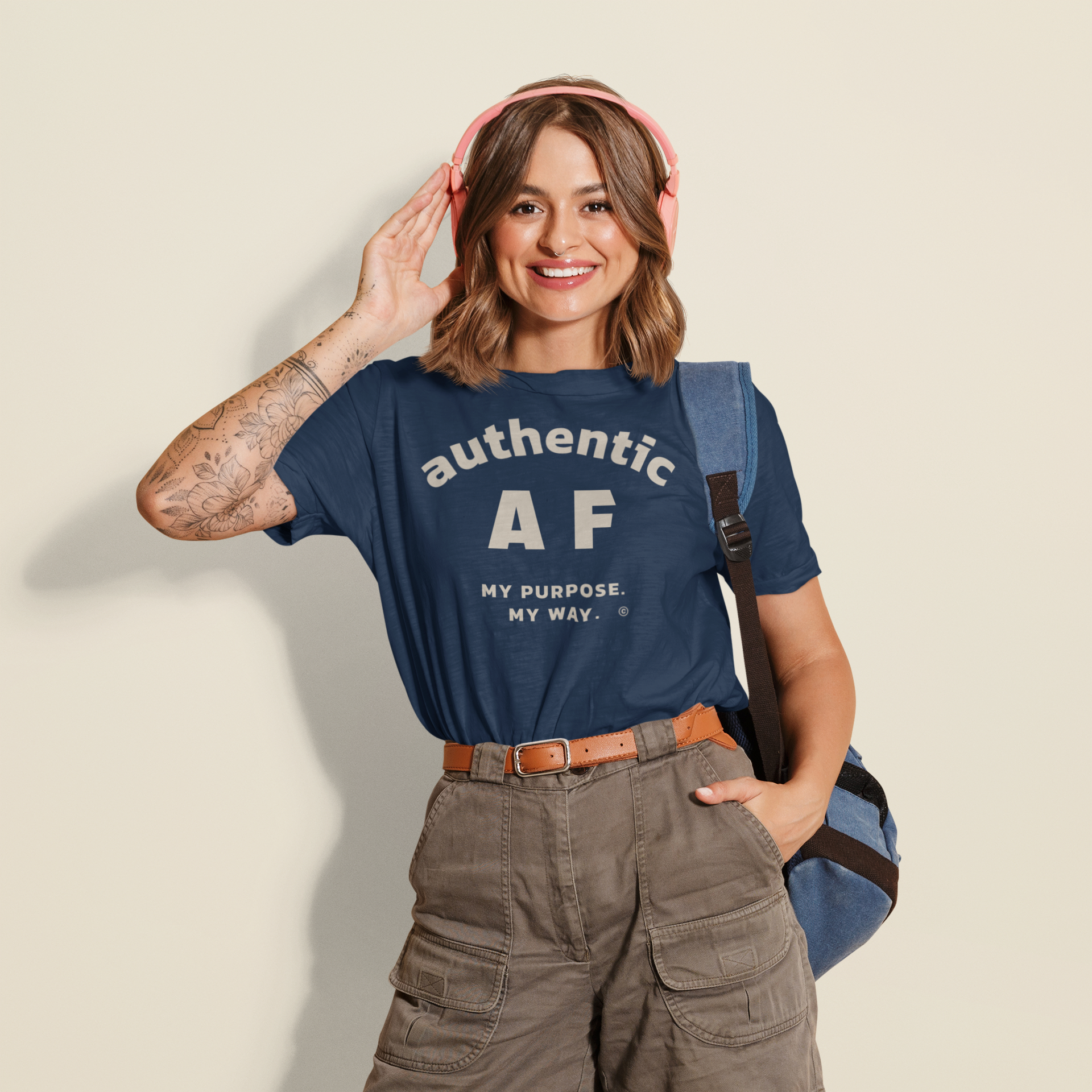 Authentic AF Oversized Tee