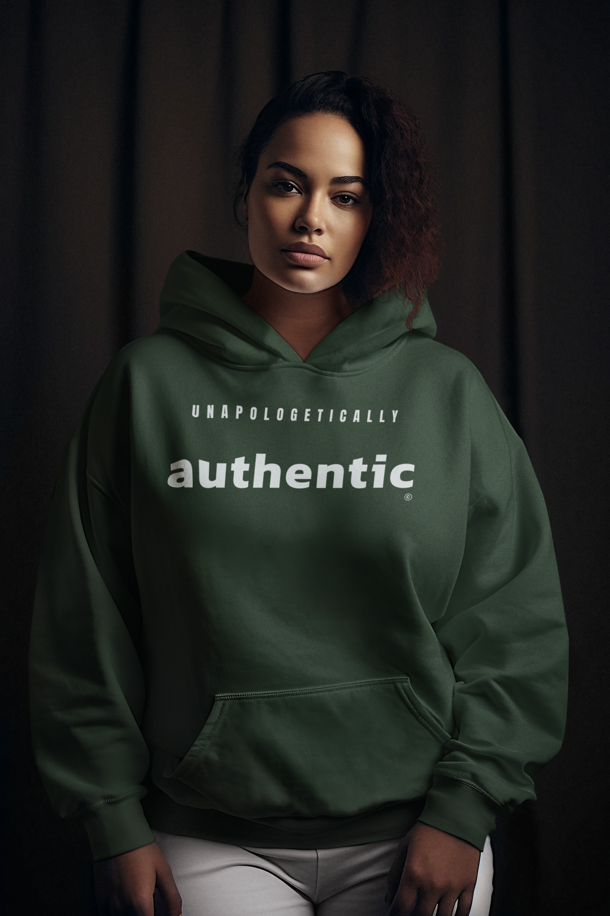 Unapologetically Authentic Mid-weight Relax Hoodie