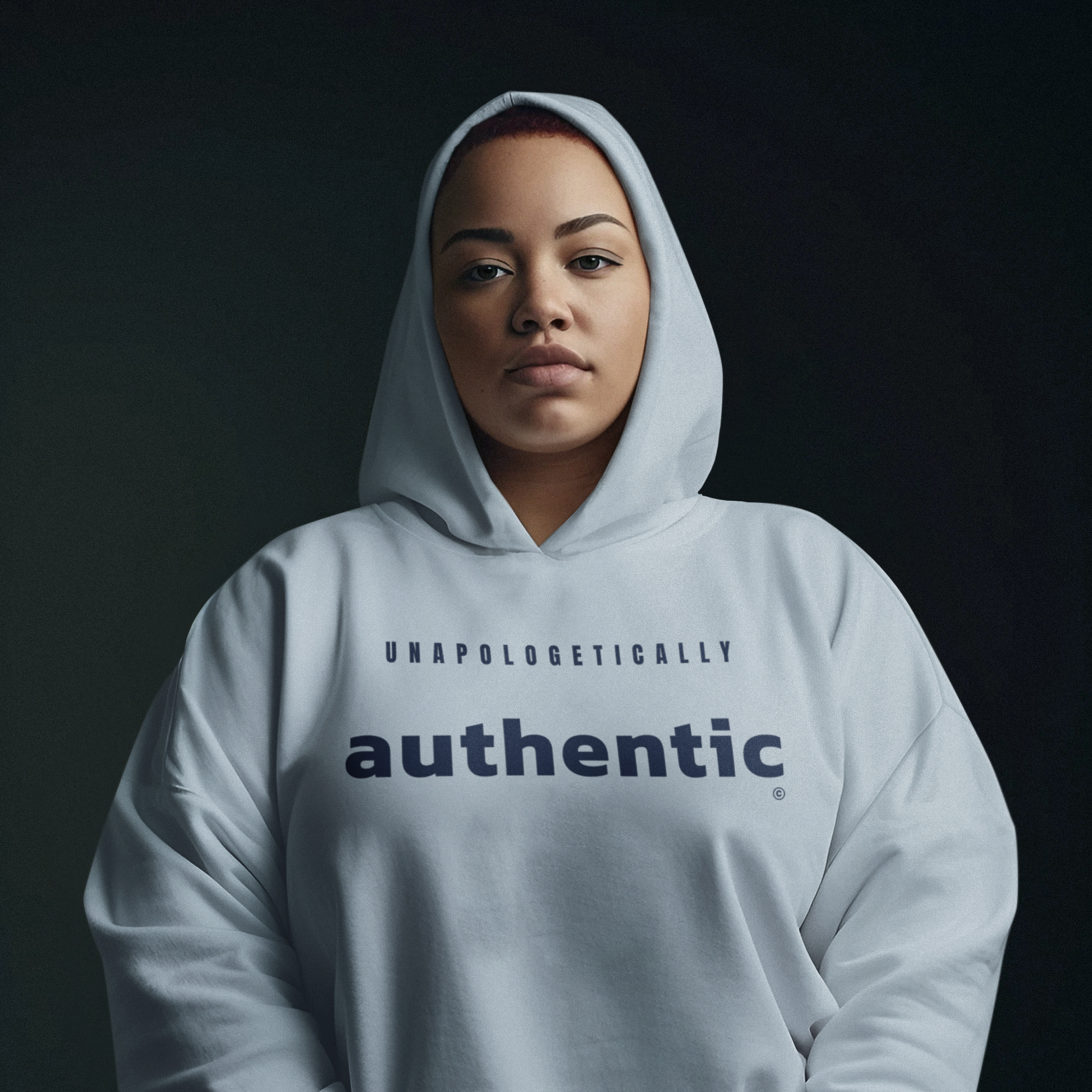 Unapologetically Authentic Mid-weight Relax Hoodie