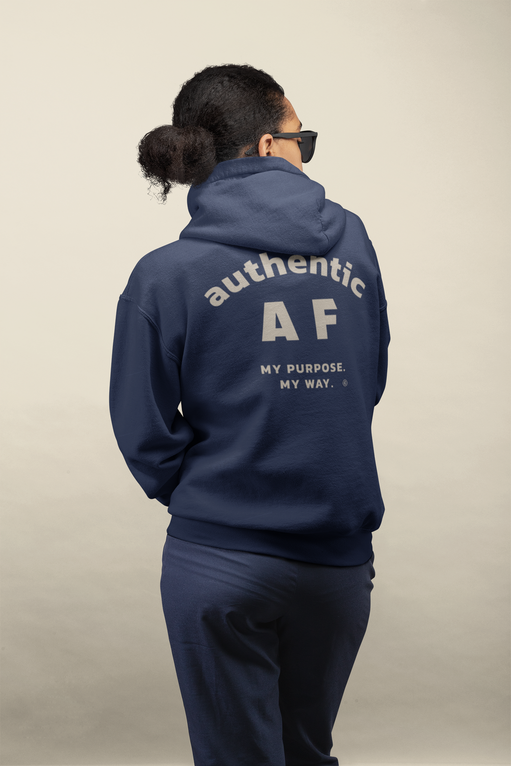 Authentic AF Zip Hood