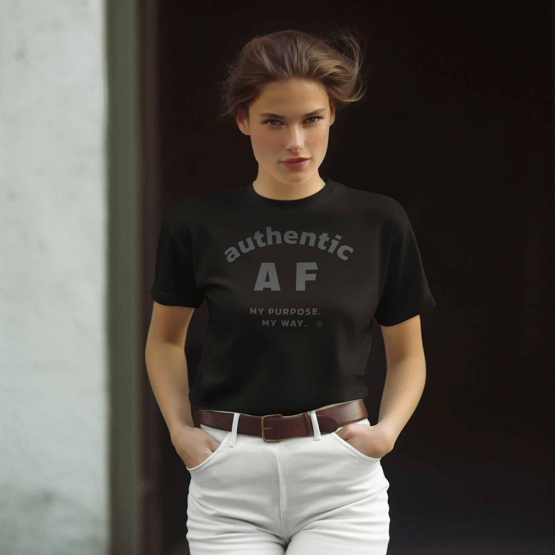 Authentic AF Women's Loose Tee