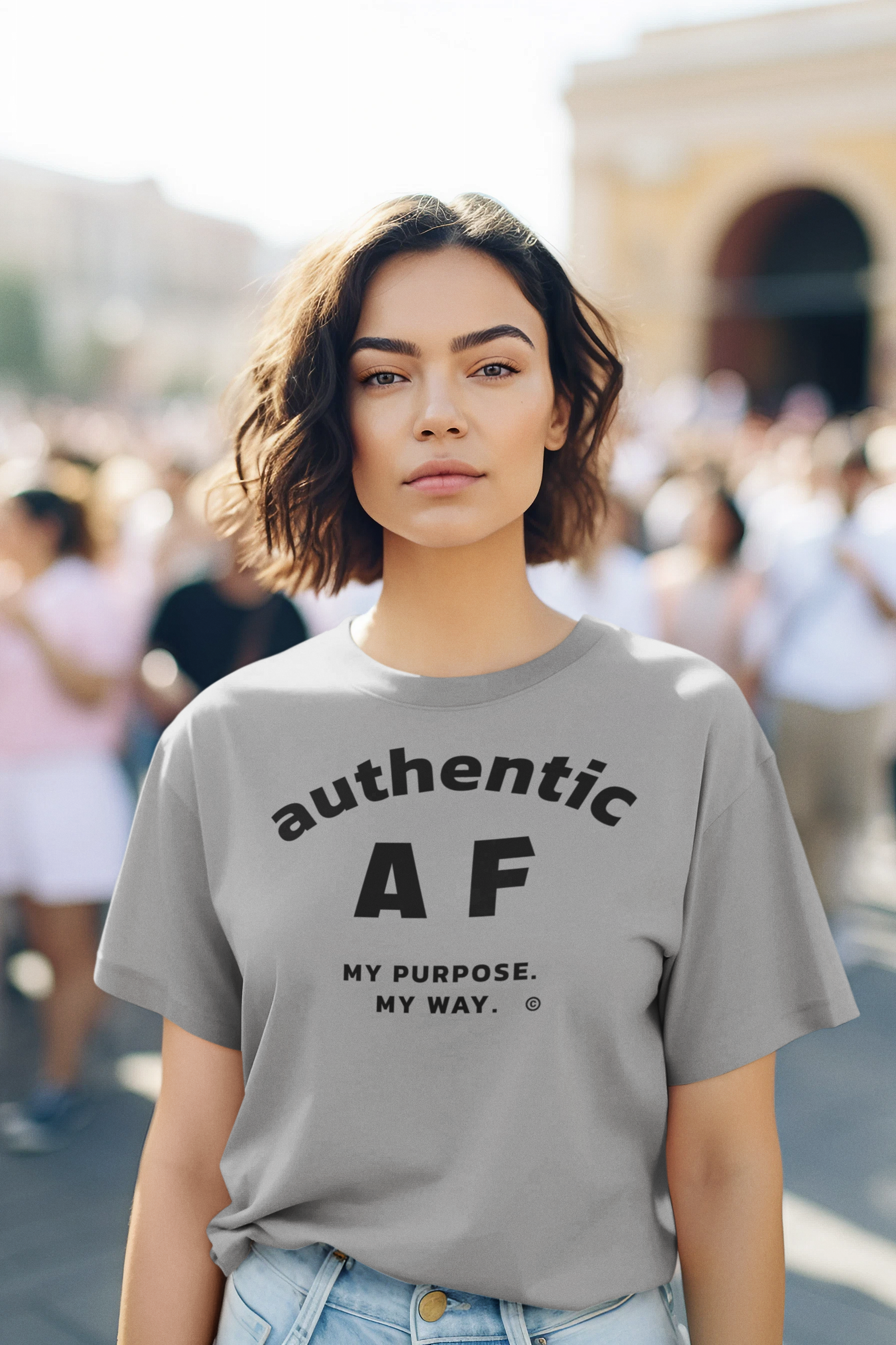 Authentic AF Women's Loose Tee
