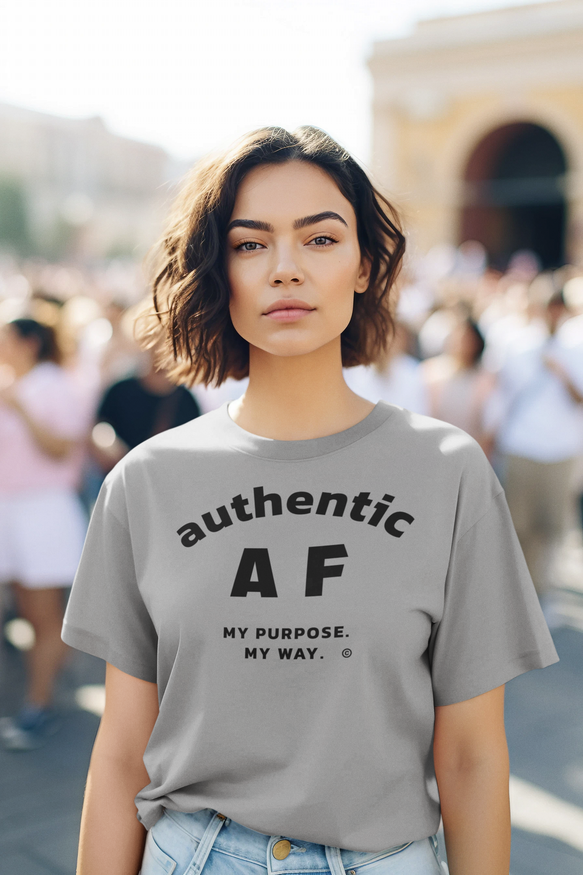 Authentic AF Women's Loose Tee