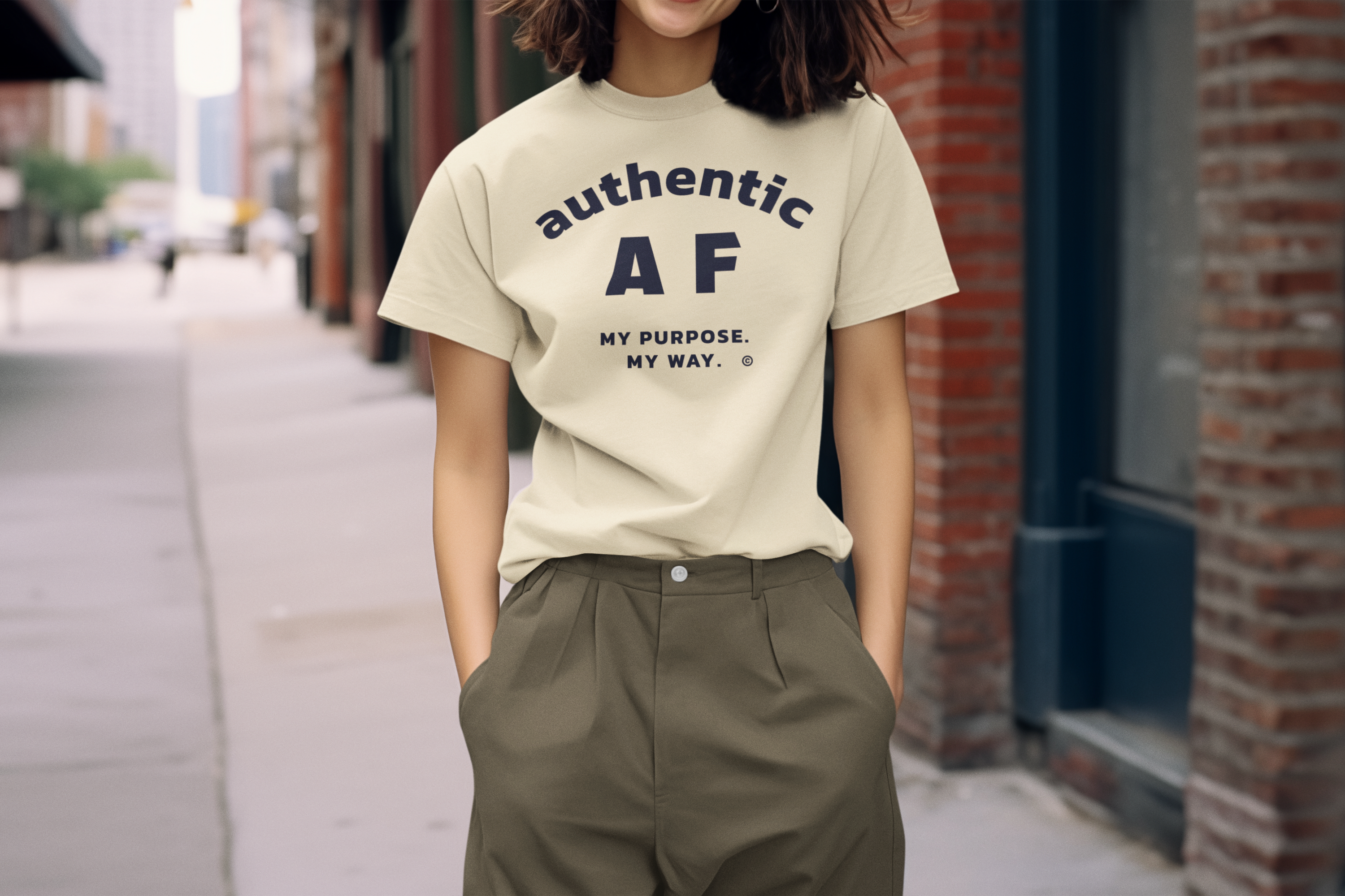 Authentic AF Women's Loose Tee