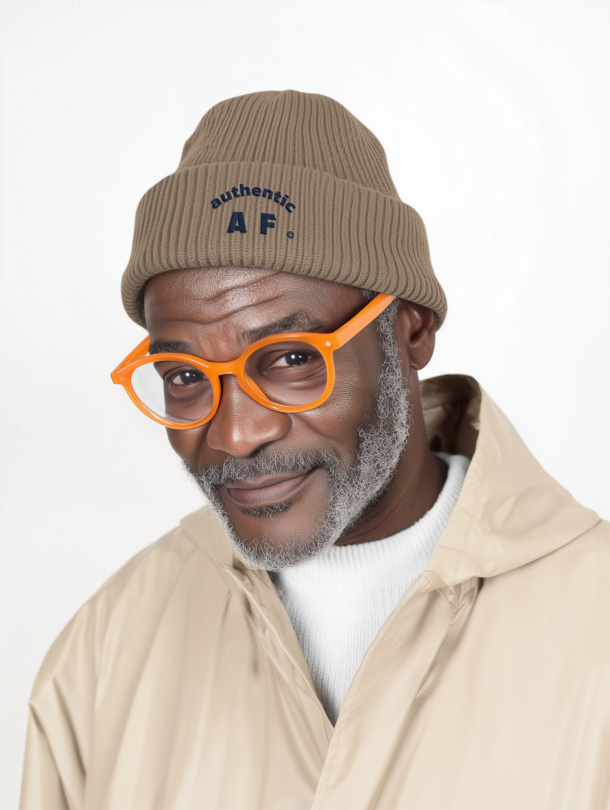 Authentic AF Gauge Beanie