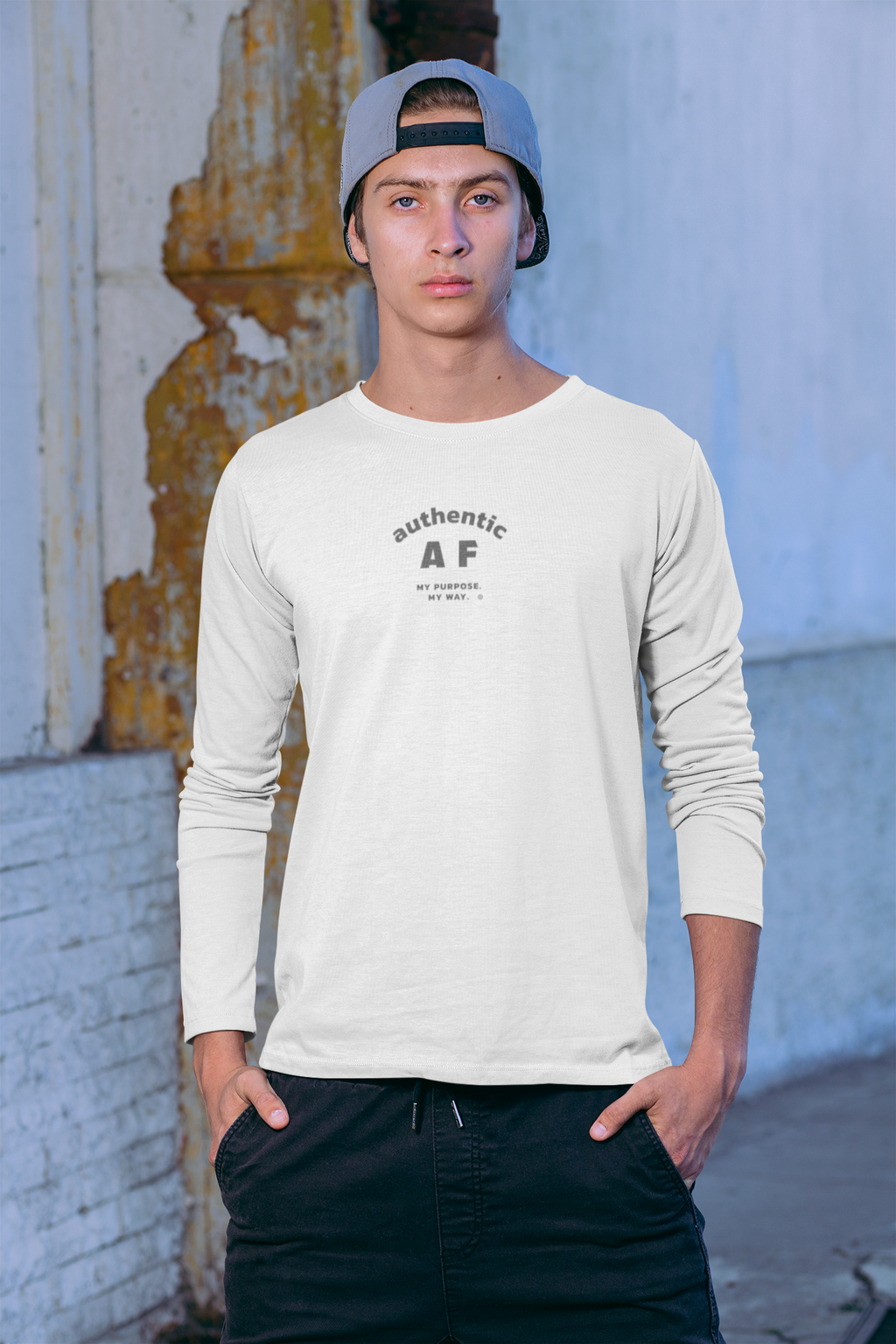 Authentic AF Long-Sleeve Crew