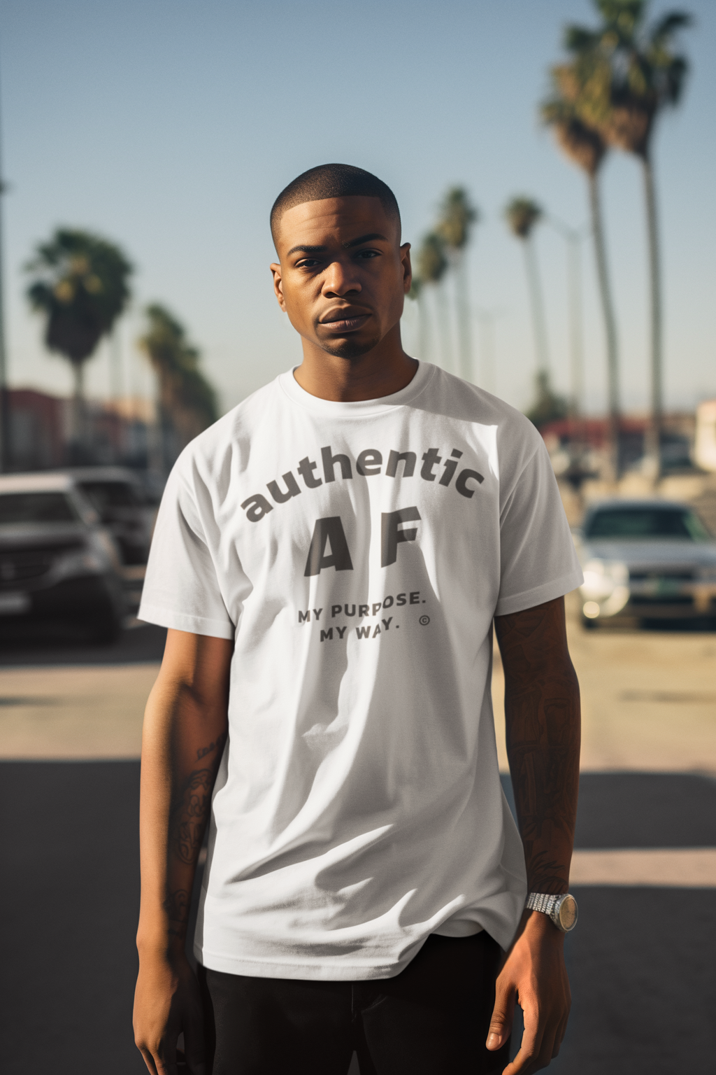 Authentic AF Oversized Tee