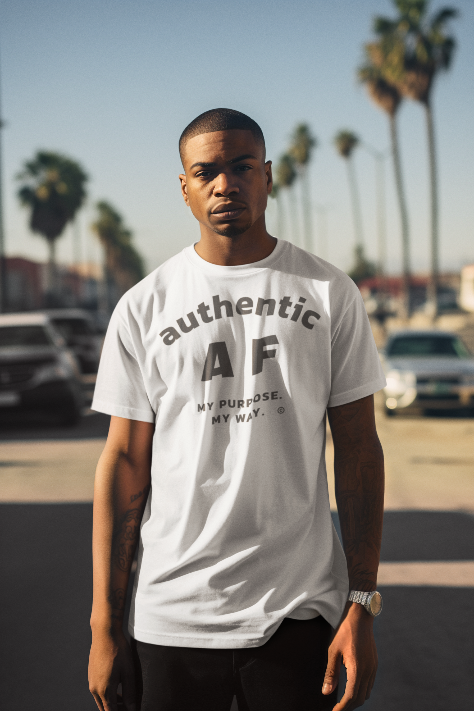 Authentic AF Oversized Tee