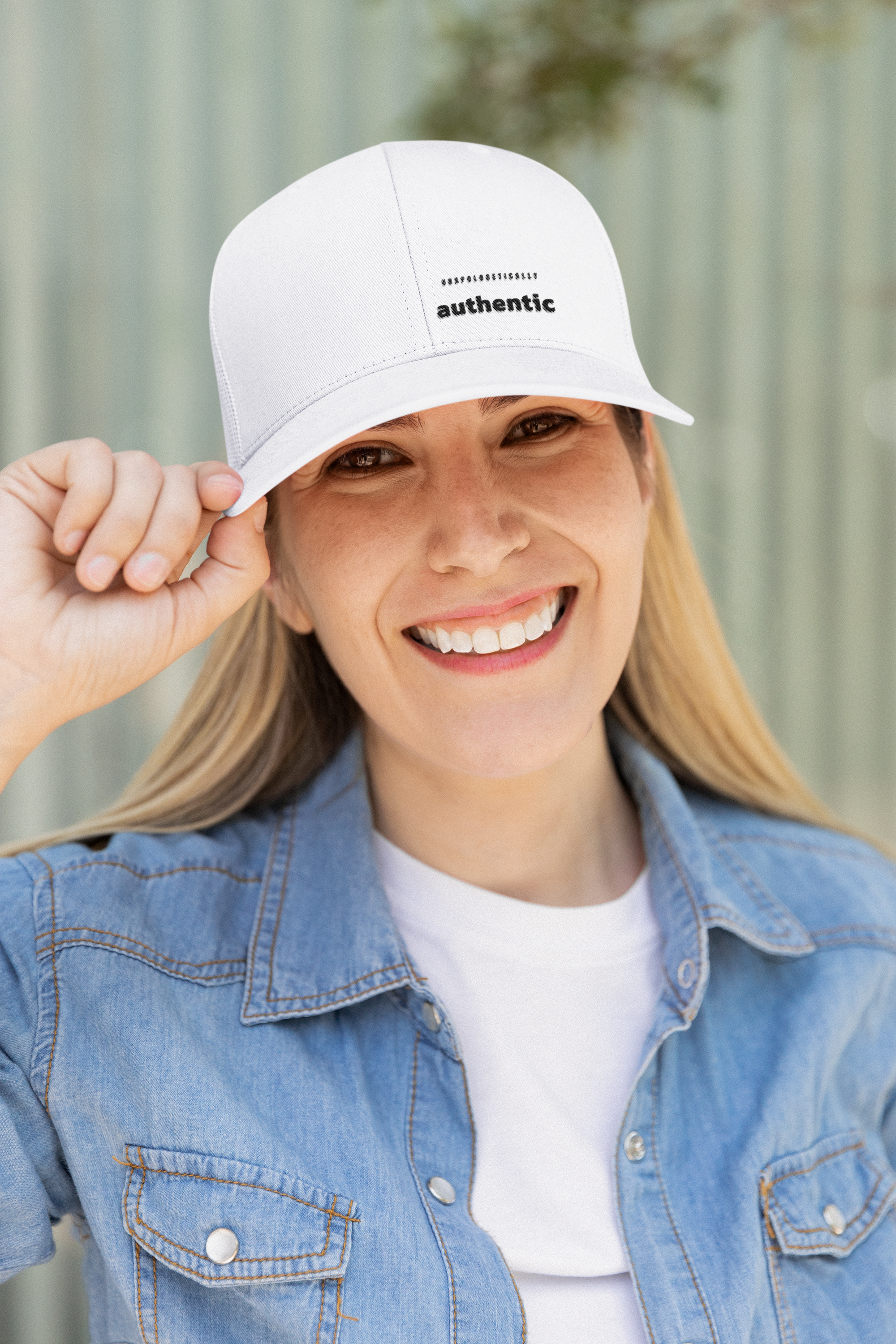 Unapologetically Authentic Trucker Cap