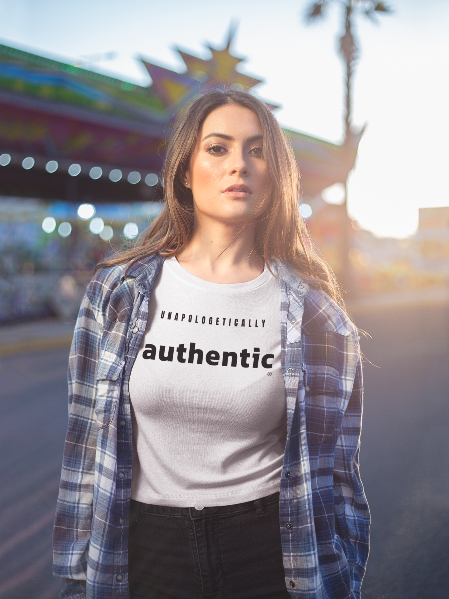 Unapologetically Authentic Women's Midweight T-Shirt