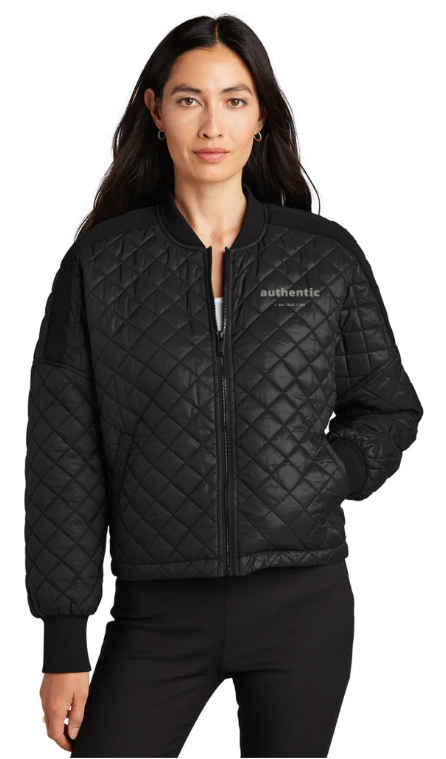 Unapologetically Authentic Women's Boxy Quilted Jacket